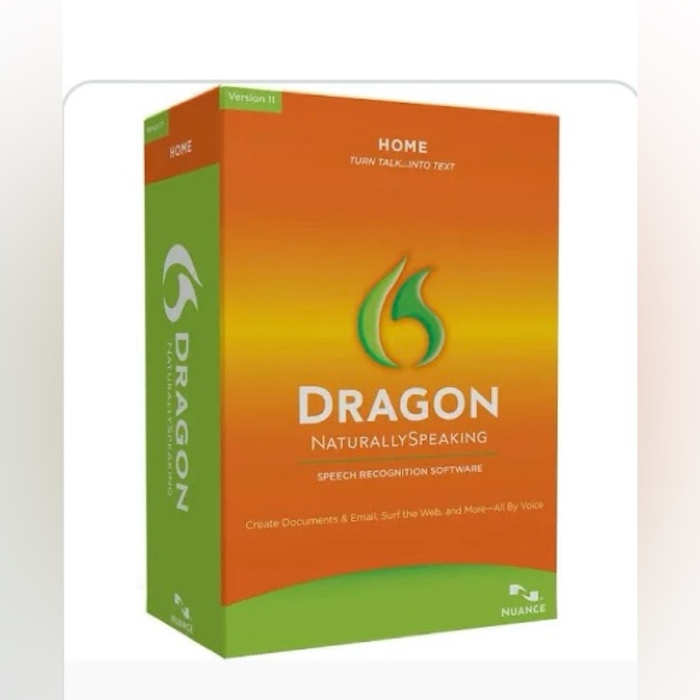 Dragon speech recognition Headset + USB Adapter